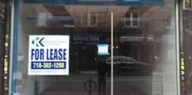Retail Space for Lease . 612 Flatbush Ave., Brooklyn, NY, 11225
700 Sq. Ft. with 15 feet of Frontage