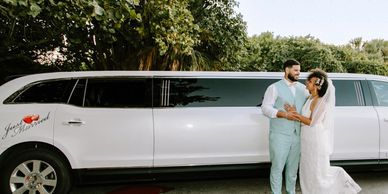 Cocoa Beach wedding limo - Central Florida Wedding Group