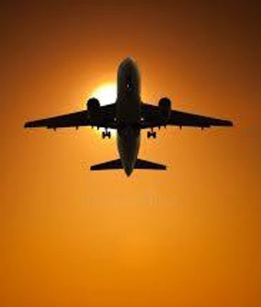 Picture of a flying plane