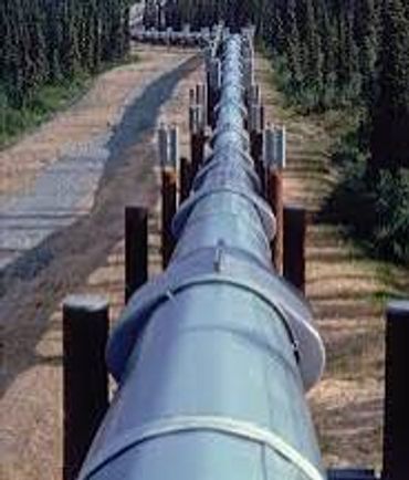 Picture of a huge pipeline