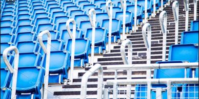Sanitize Stadium Seating