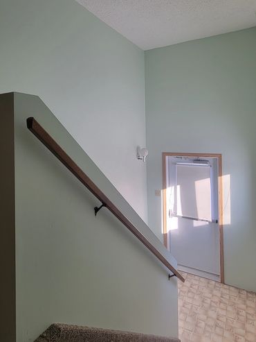 Photo taken after interior painting service