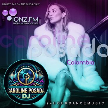 DJ Caroline Posada from Colombia on Ionz.FM.