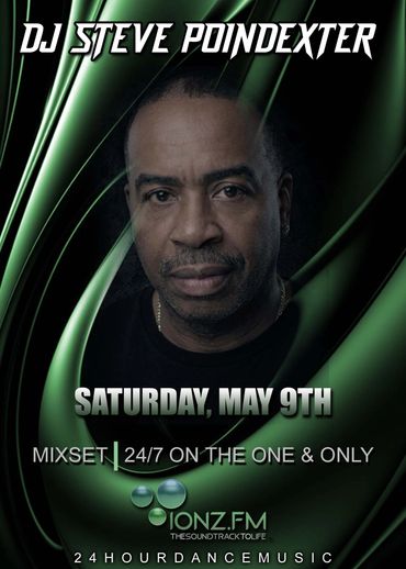 Steve Poindexter - Chicago
MIXSET - Saturday, May 9th