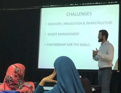 Travis Taliaferro talks about Food Security and the Future Challenges