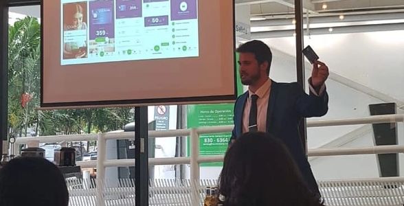 Travis Taliaferro promoting Fintech solutions in Panama