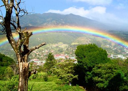 Boquete Rainbow view