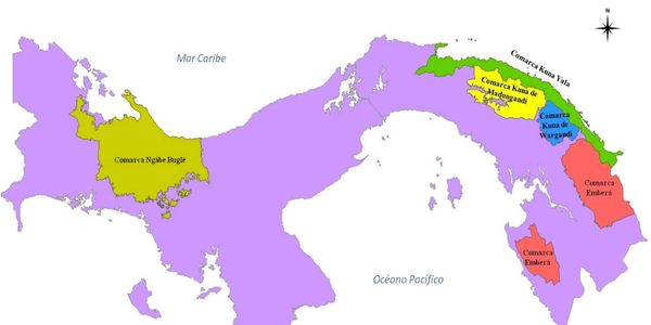 Panama Indigenous Land Territory Division