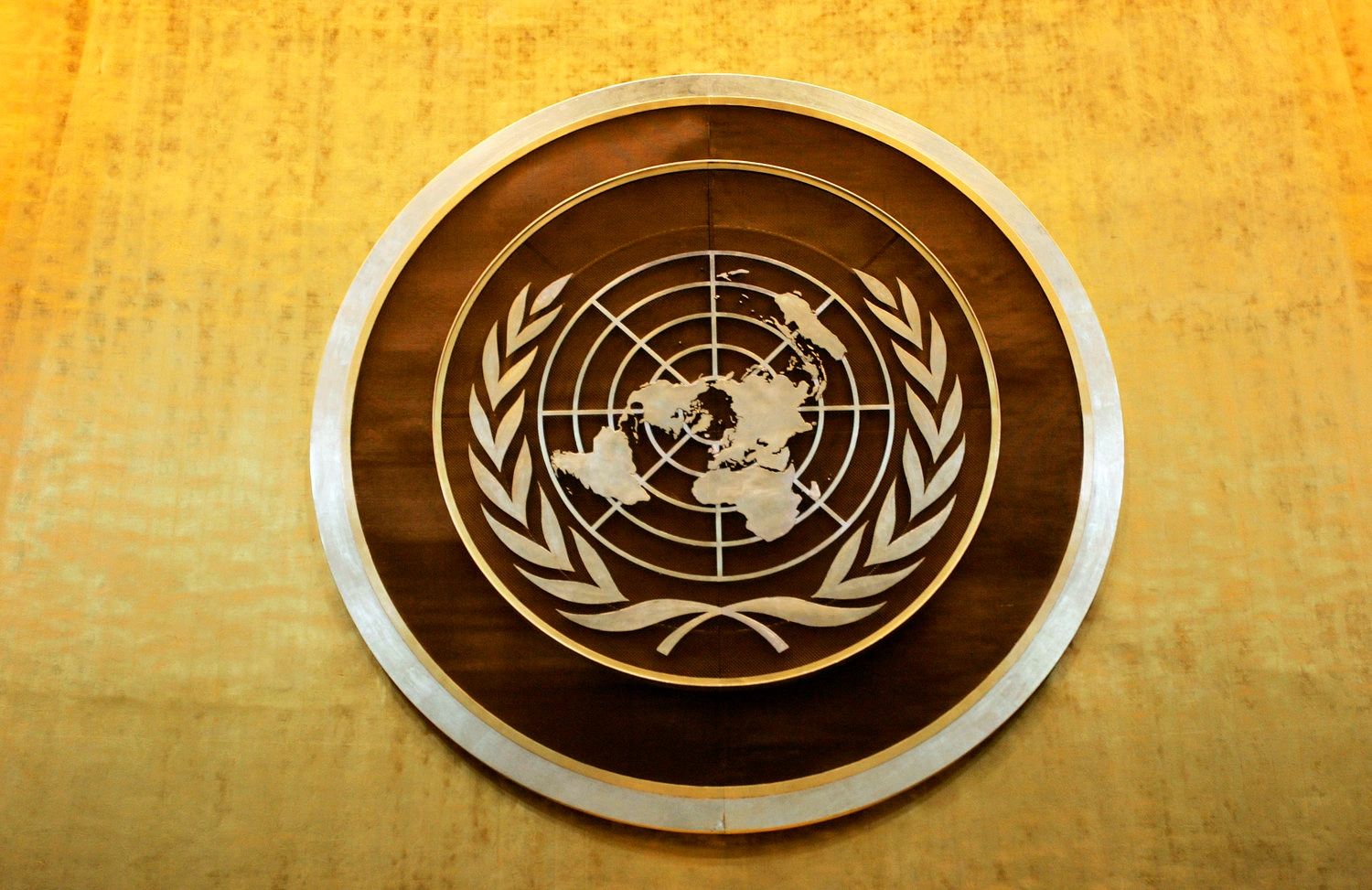 United Nations Gold Emblem