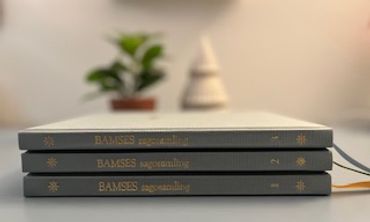 Rebinding of a set of children's books.