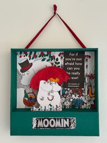 Moomin diorama for an exhibition