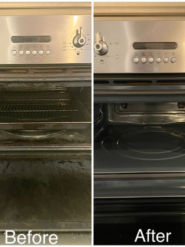 Oven deep cleaning