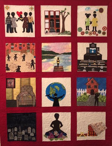 Life Story (the way my ancestors would have told it) 44" w X 58" l