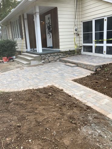 concrete pavers