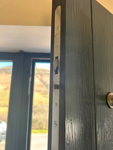 Broken multi point door lock