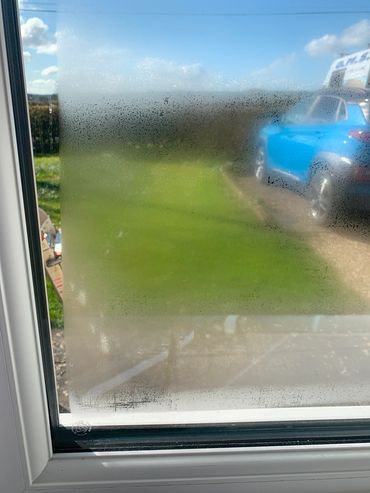 Double glazed failed unit