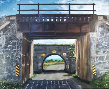 Passage (While You Were Sleeping)
Oil on board
$800