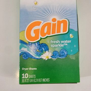 Gain Dryer Sheets, 10 count