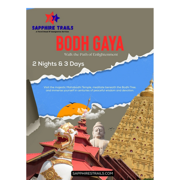 Bodh Gaya travel package: 2 nights, 3 days at Mahabodhi Temple and Bodhi Tree.
