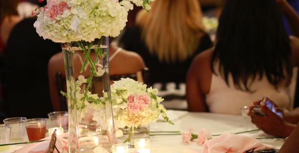 Hygrangea Centerpiece