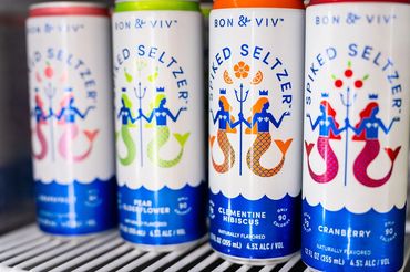 wine spritzers in cans