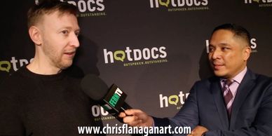 Chris Flanagan interviewed on FernTV at Hot Docs 19 press launch