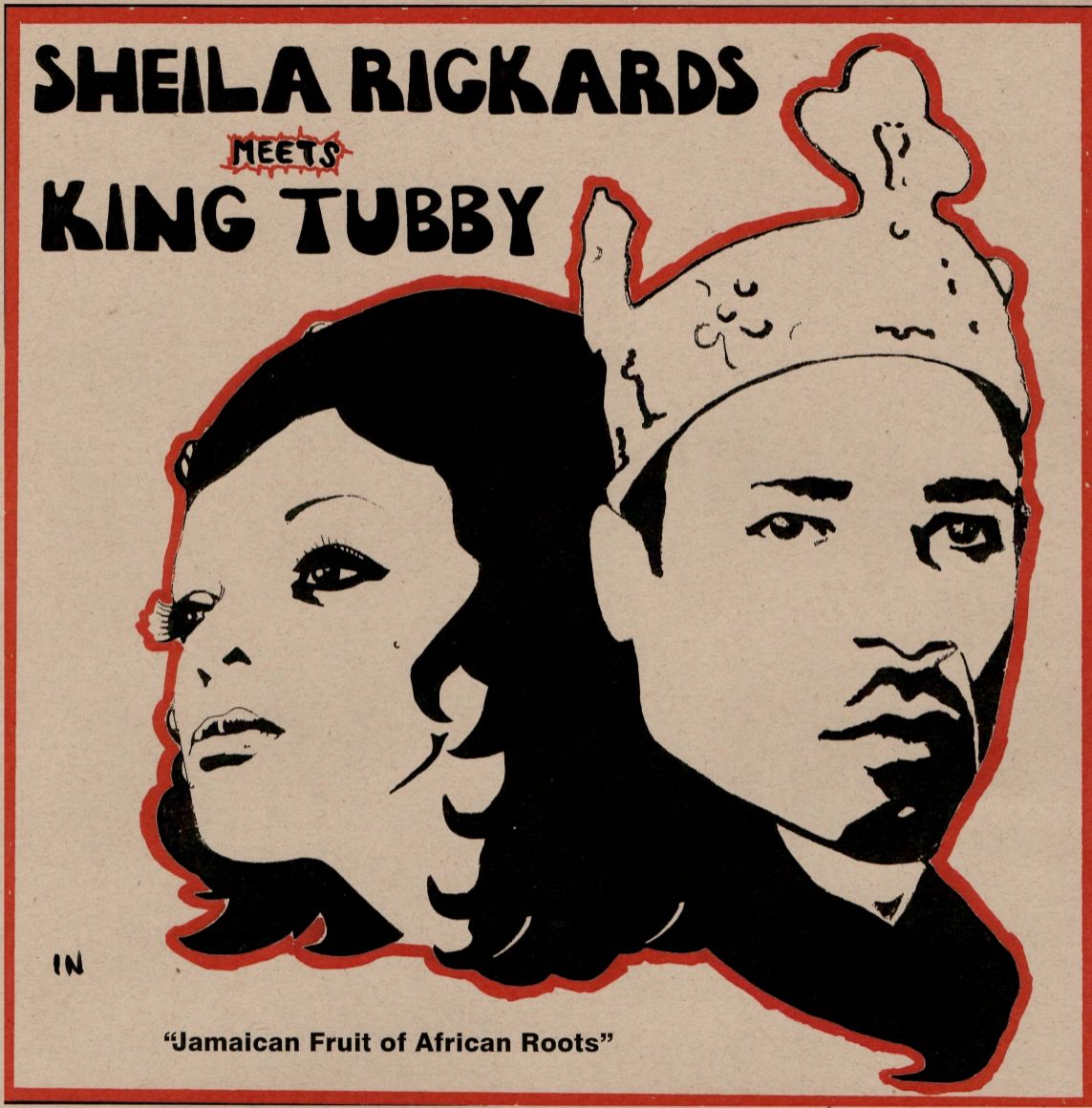 Cover art  of Sheila Rickards meets King Tubby in  "Jamaican Fruit of African Roots"