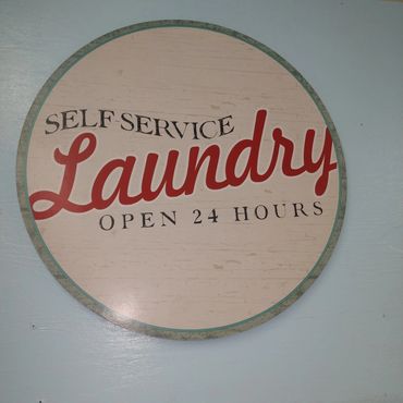 Self service 24 hour Laundromat