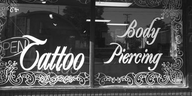 Etched Glass Vinyl Decals