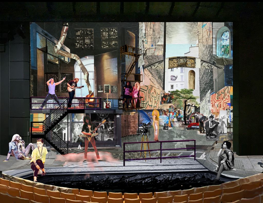 RENT, Scene Design Collage
Mary Jungels Goodyear