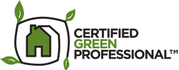 Certified Green Professional badge from the National Association of Home Builders