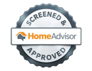 HomeAdvisor Screened and Approved contractor badge awarded to Full Circle Building Group