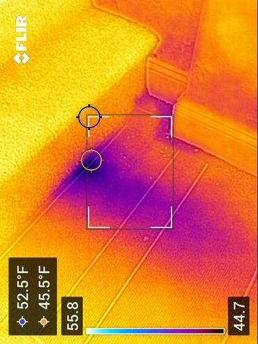 Water penetration found in basement