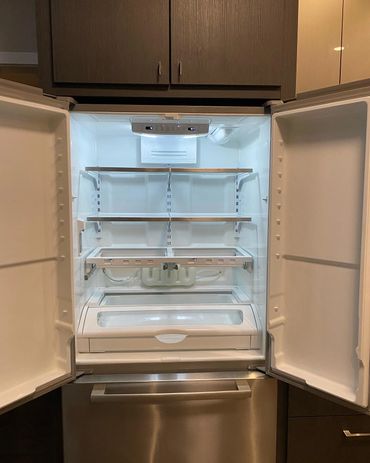 Refrigerator cleaning