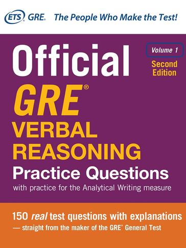 The Official GRE Verbal Reasoning Book by ETS
