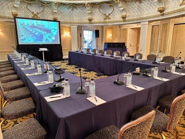 Conference table Microphones Stream