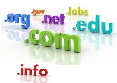 Domain Names showing .info in Red