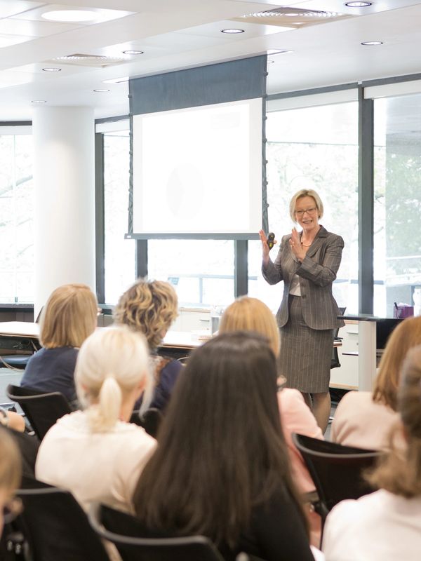 Businesswoman having a conference meeting
