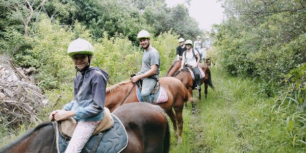 Cintsa Horses taking out a bush and beach ride