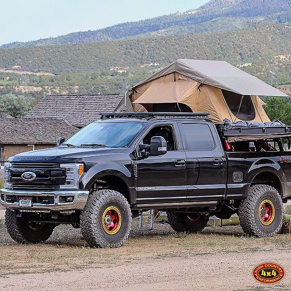 Full Size Overland build with RTT, Dometic fridge, Carli Suspension, and ARB awning by HCP4x4