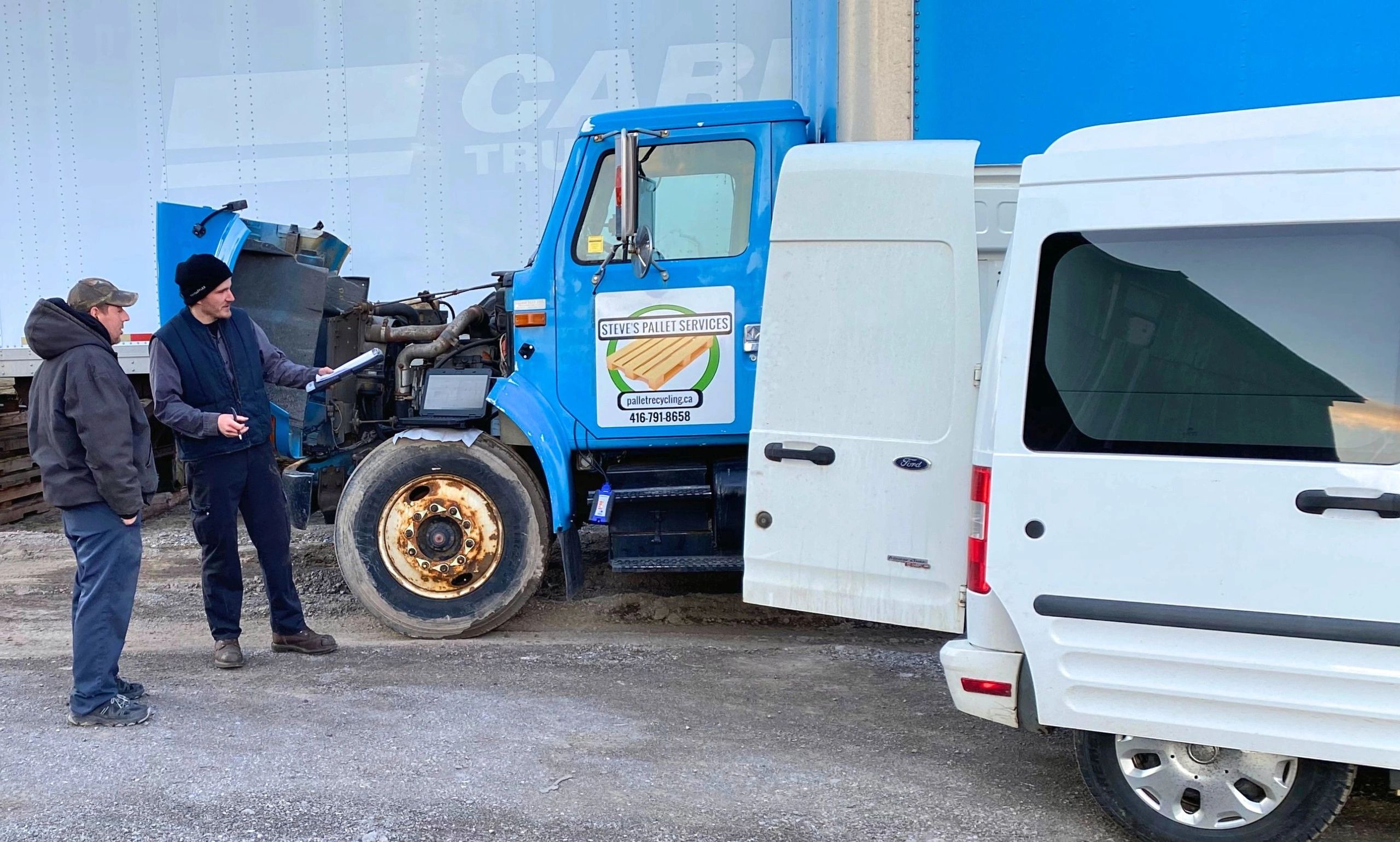 Pallet Recycling owner with