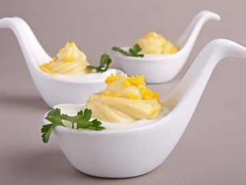 Deviled egg spoons