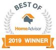 Best of HomeAdvisor 2019 Award.