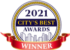 2021 City's Best Award for window cleaning services.
