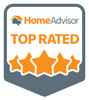 HomeAdvisor Top Rated Award.