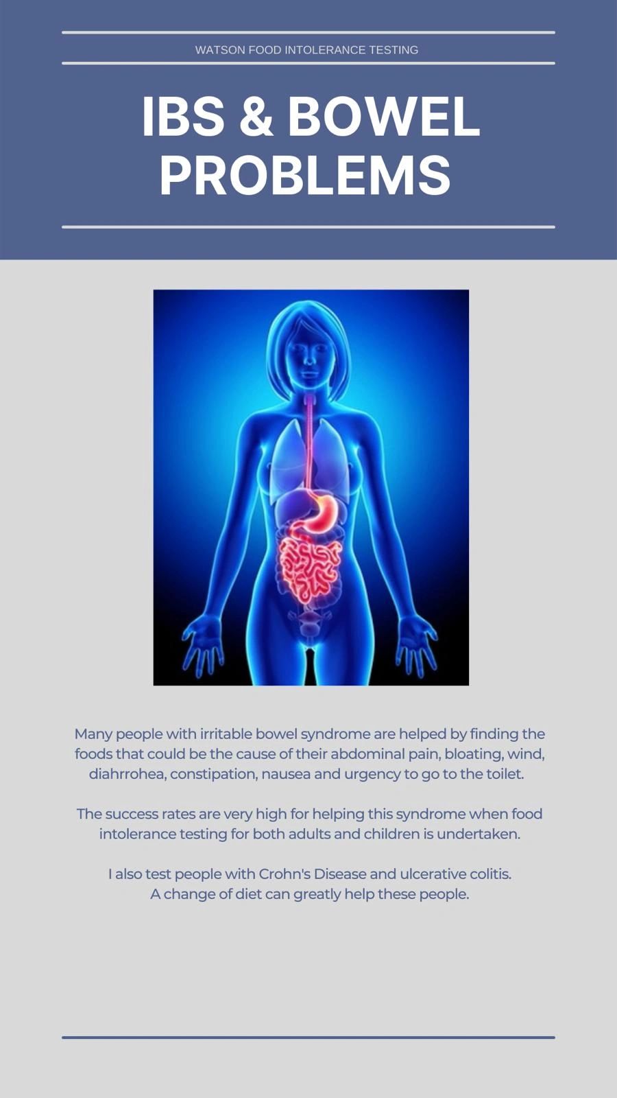 Irritable bowel syndrome and stomach problems 