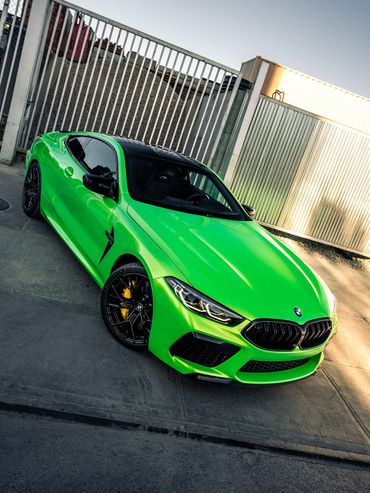 BMW M8 Coupe Vinyl Wrap