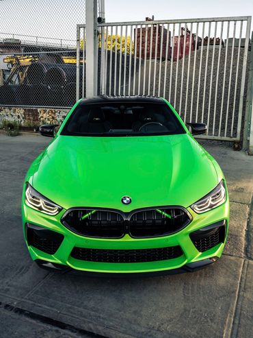 BMW M8 Coupe Vinyl Wrap