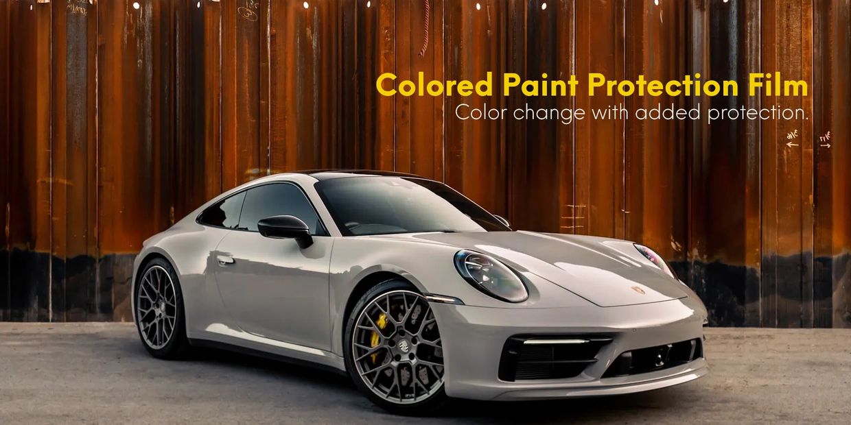 Colored Paint Protection Film PPF + Color change with added protection