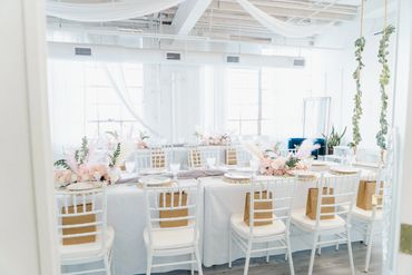 Photo Studio Event Venue Space in Toronto Canada Bridal Shower Spring Theme